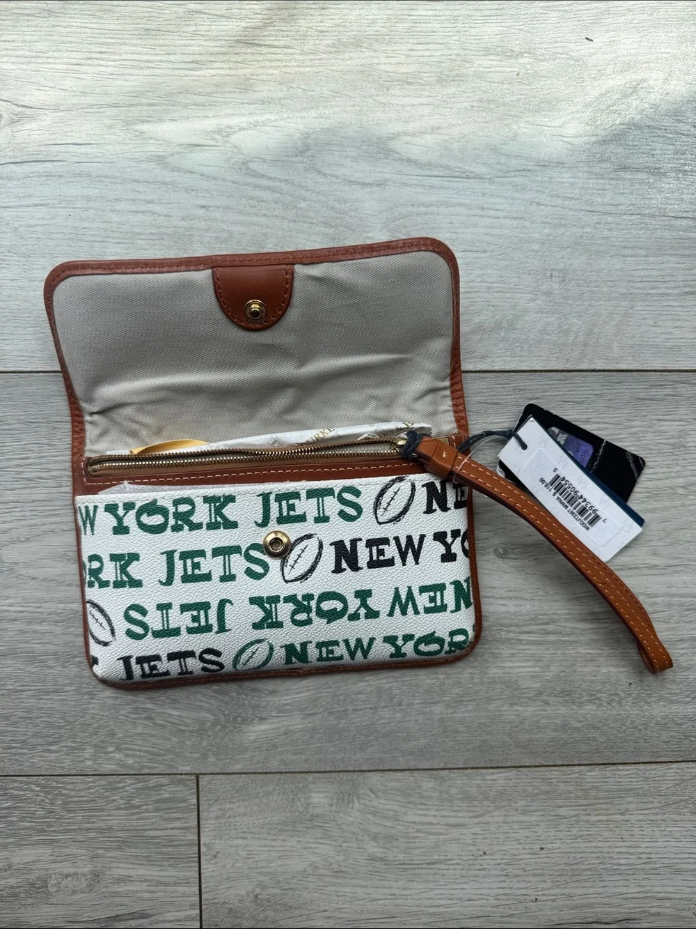 Women's Dooney & Bourke Philadelphia Eagles Doodle Milly Wristlet.